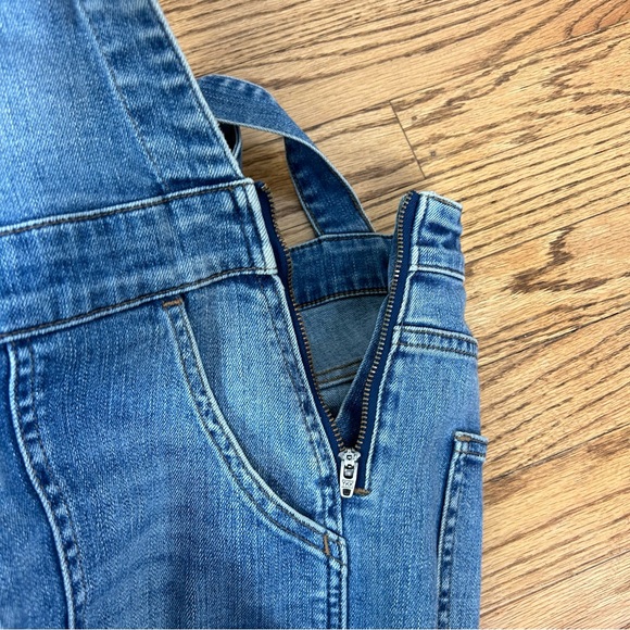 Madewell | Skinny Overalls Drop Hem Edition Indigo Size S - Picture 5 of 16